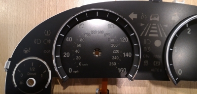  kph to mph speedo conversion