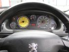 Peugeot 406 coupe instrument cluster upgrade dial kit fitted yellow