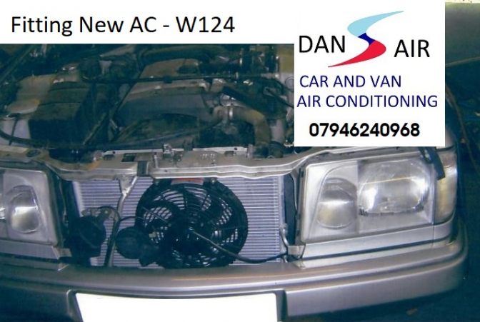 w124 retrofit air con system