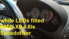 BMW X5 4.6is white leds fitted