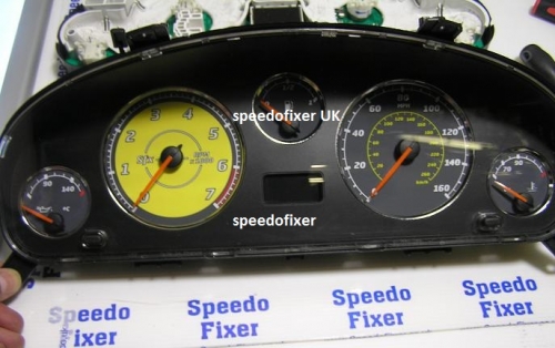 speedofixer 406 coupe dials yellow copyright